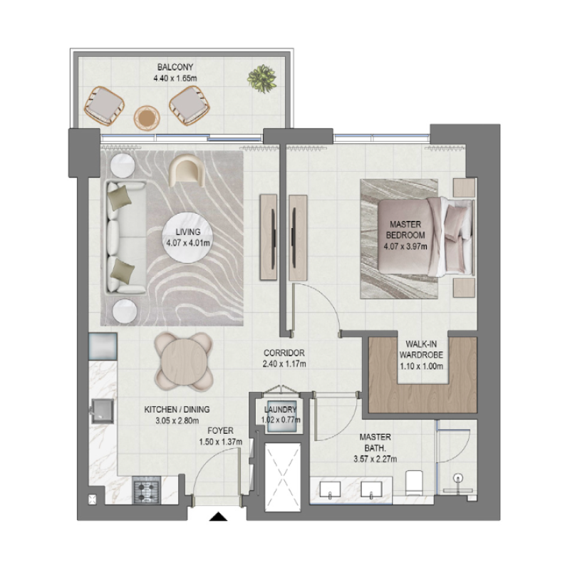 Apartments plan