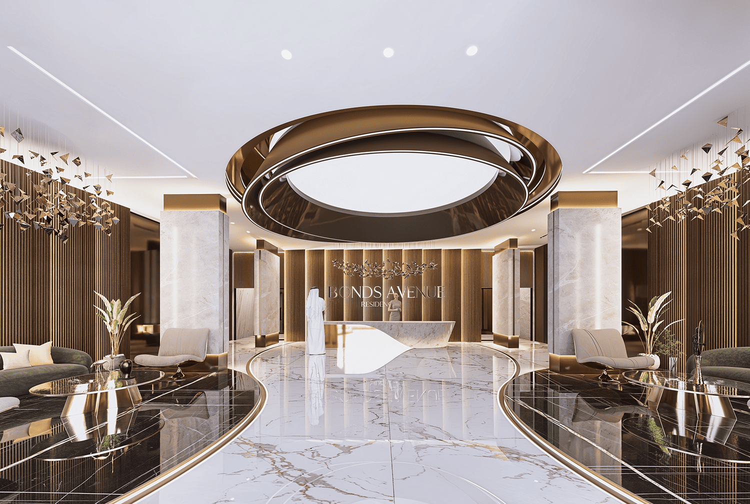 Bonds Avenue lobby 1