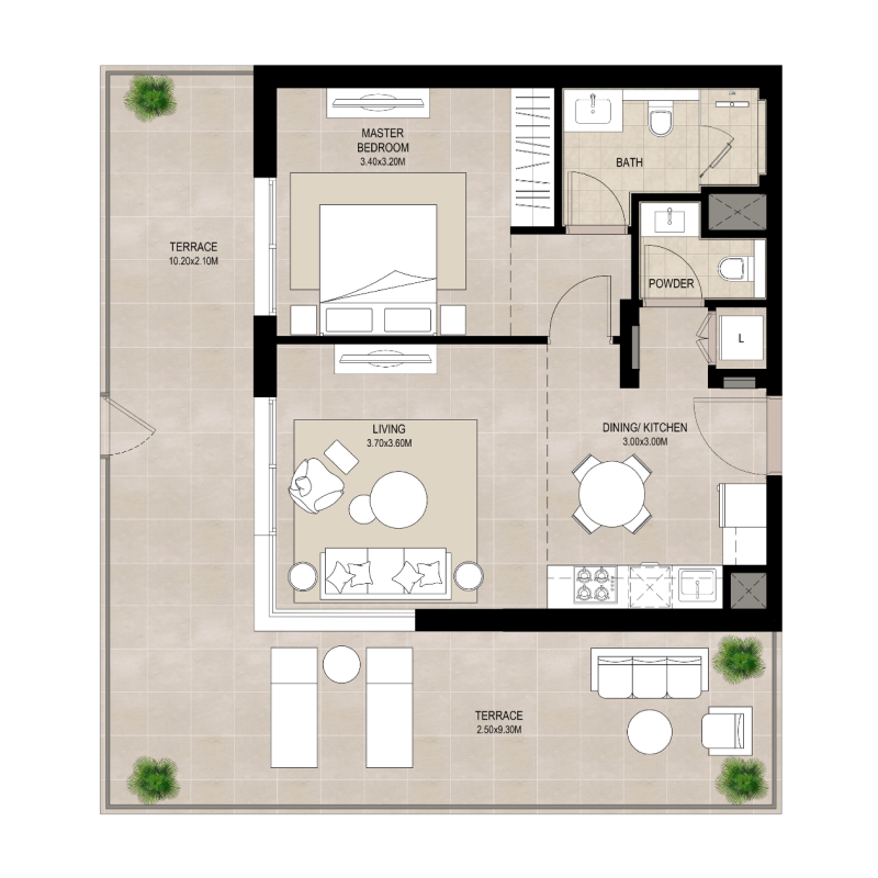 Apartments plan
