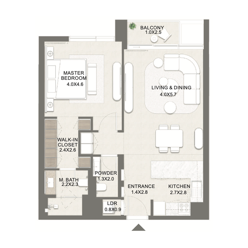 Apartments plan