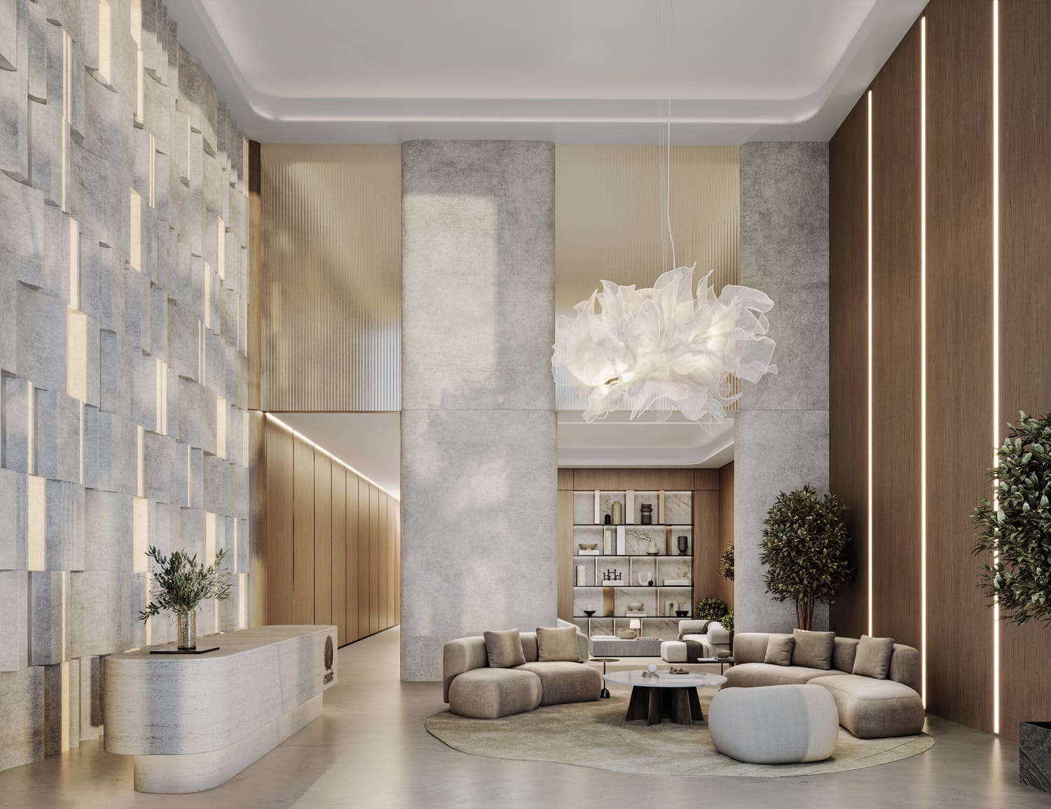 Esme Beach Residences lobby 1