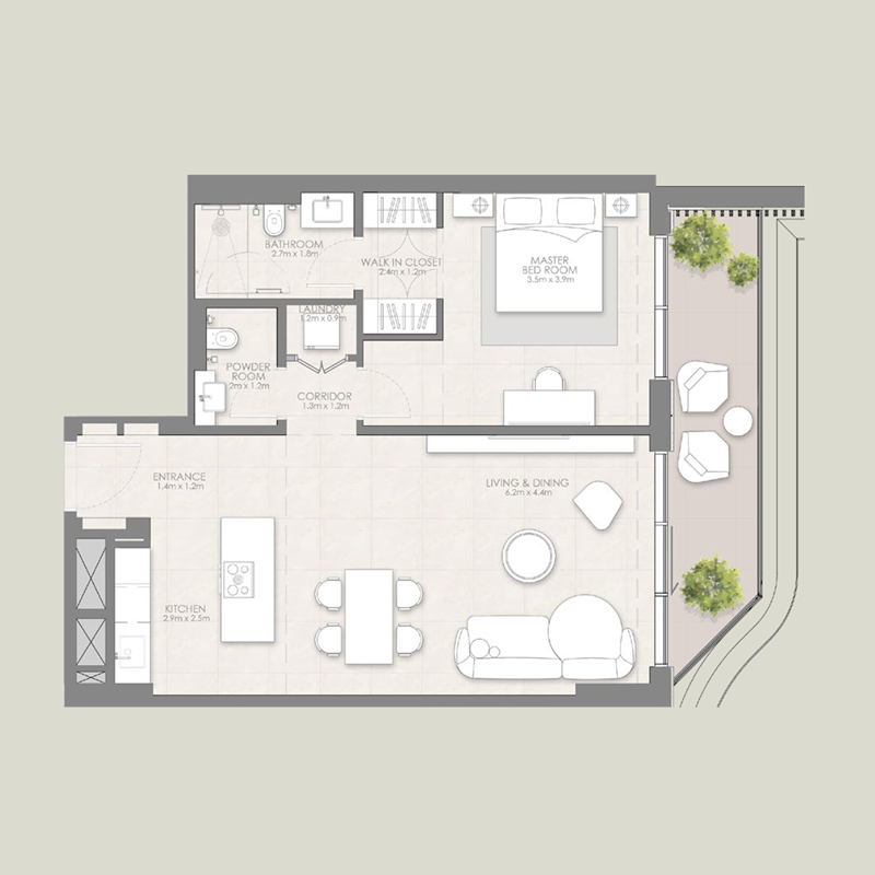 Apartments plan
