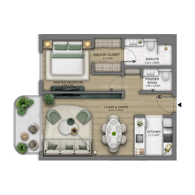Apartments plan