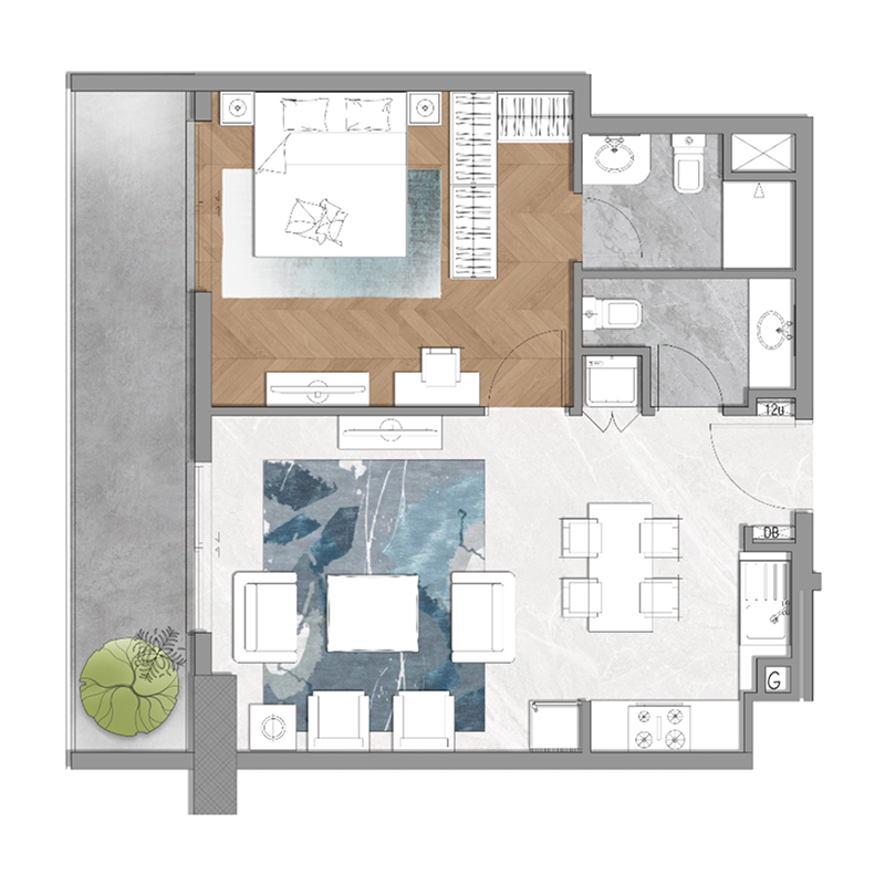 Apartments plan