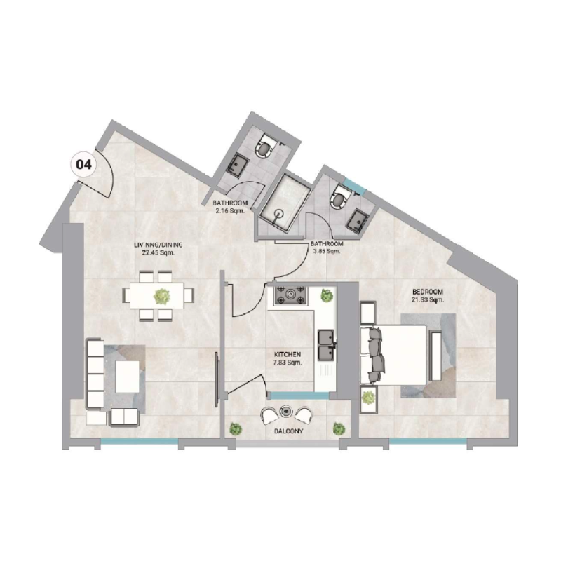 Apartments plan