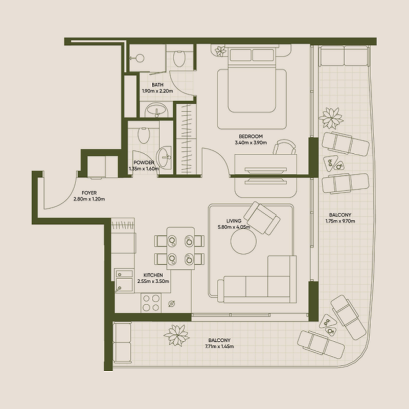 Apartments plan
