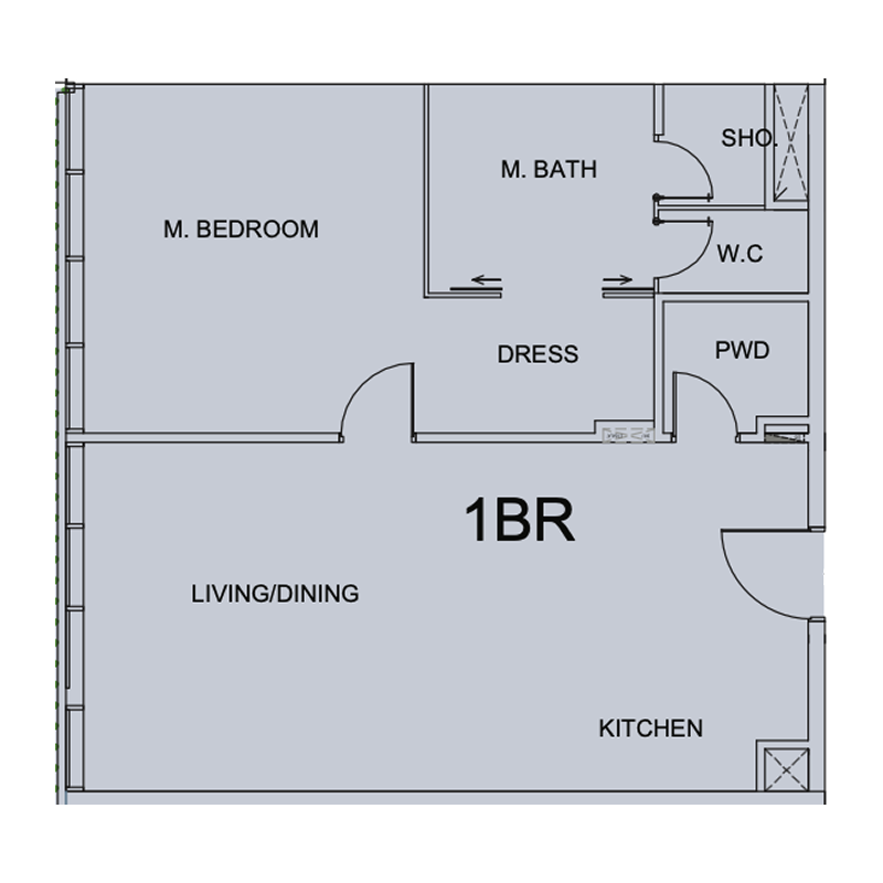 Apartments plan