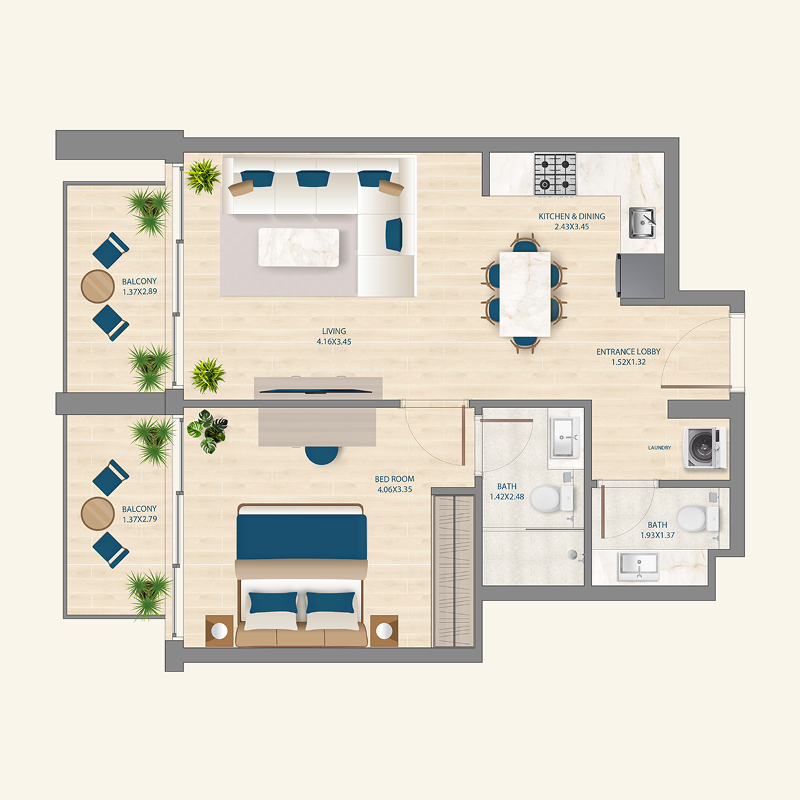Apartments plan