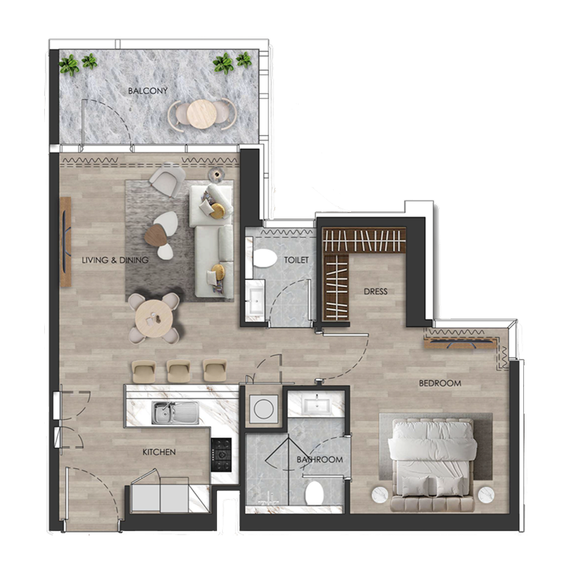 Apartments plan