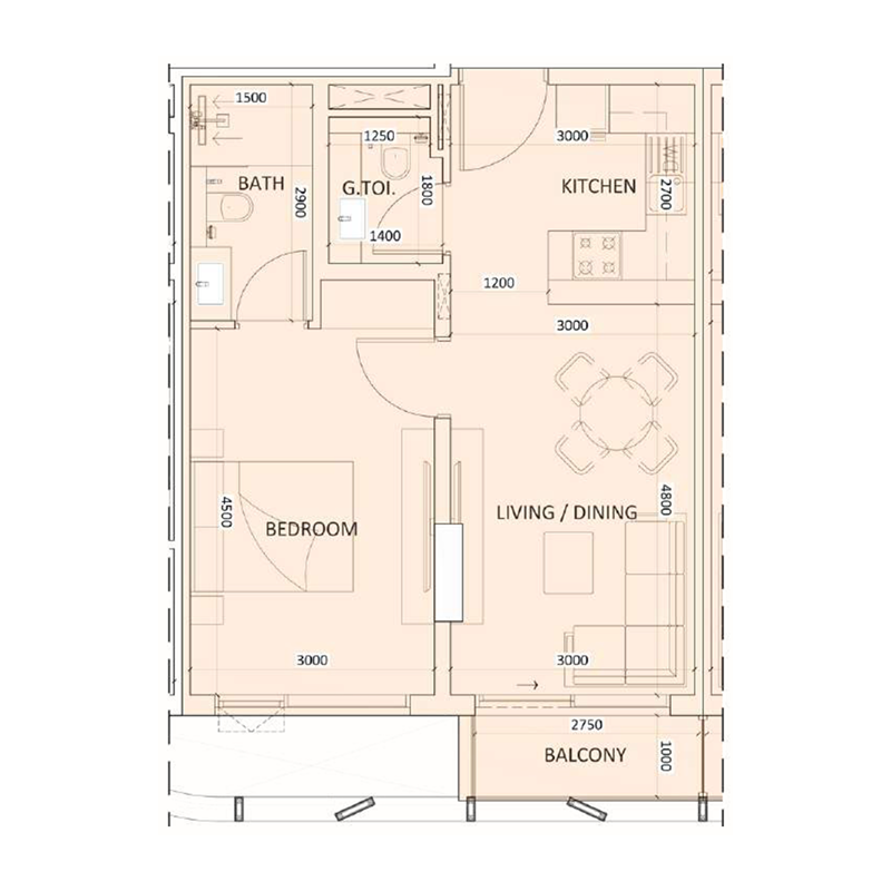 Apartments plan