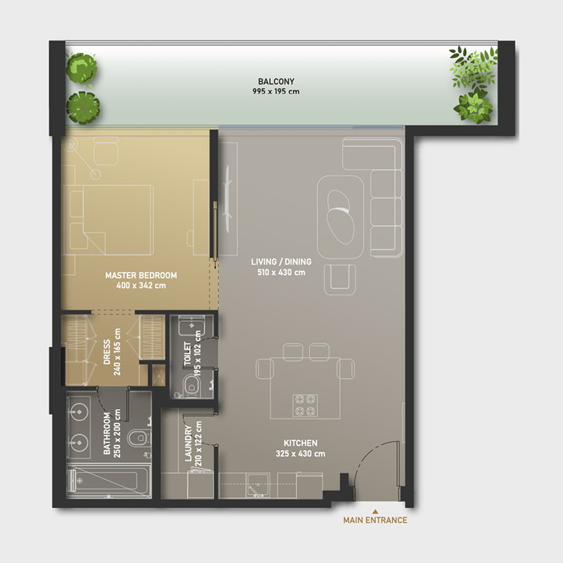 Apartments plan