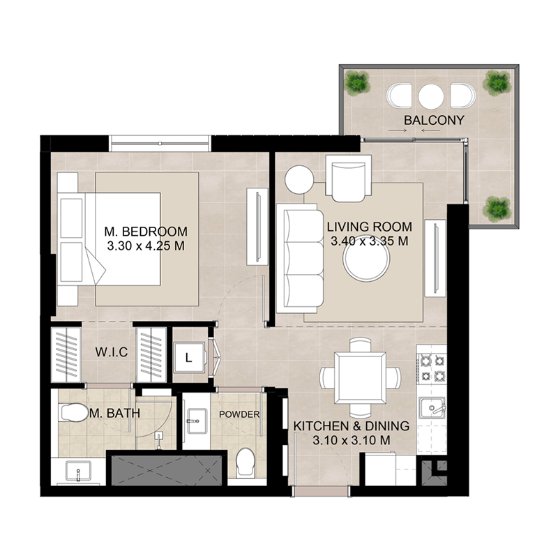 Apartments plan