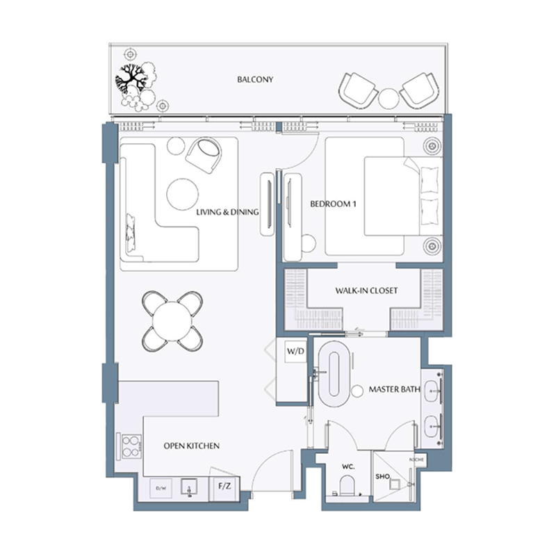 Apartments plan