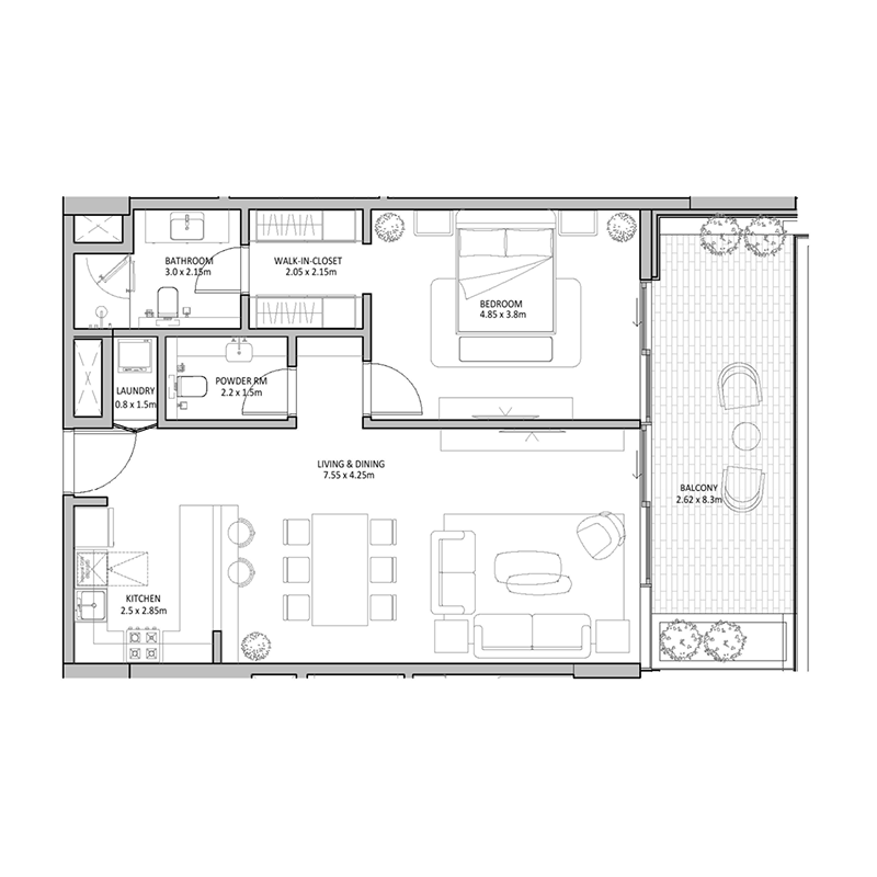 Apartments plan
