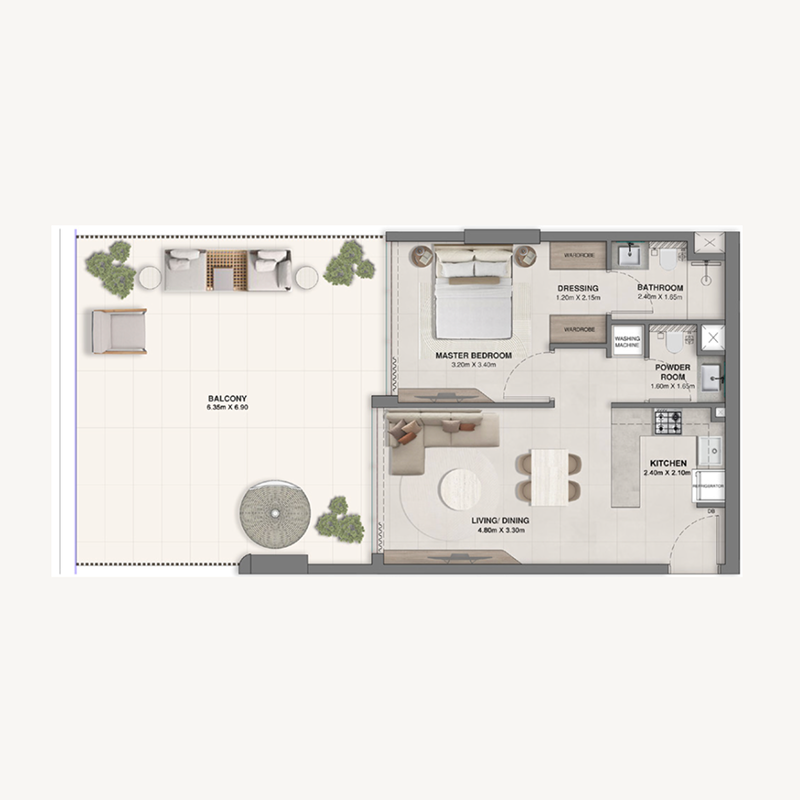 Apartments plan
