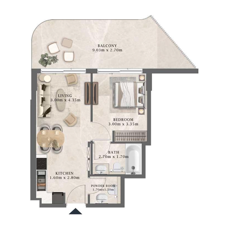 Apartments plan