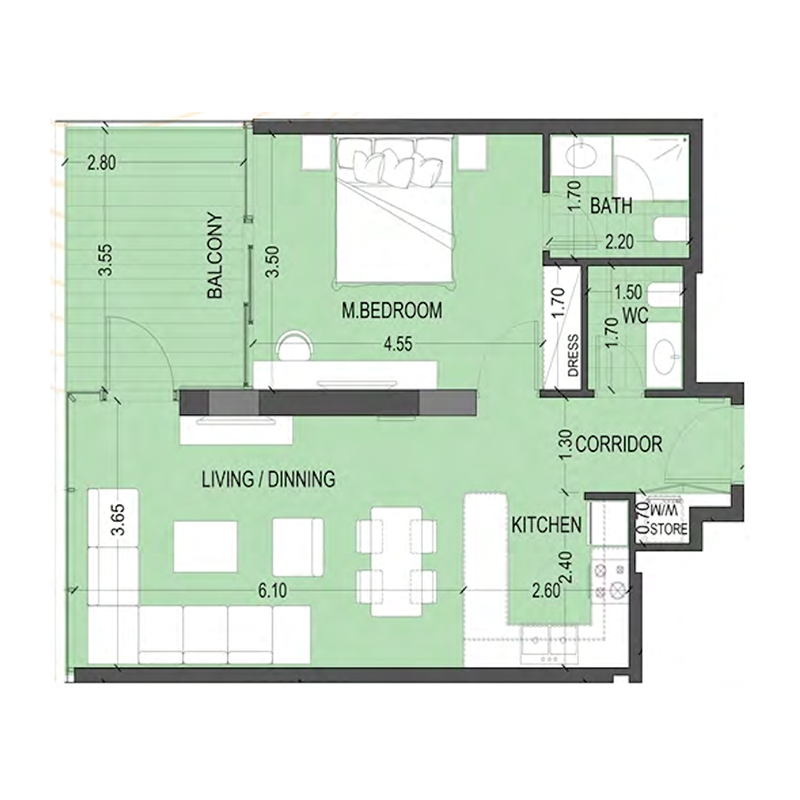 Apartments plan