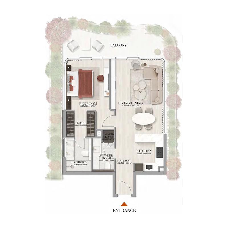 Apartments plan
