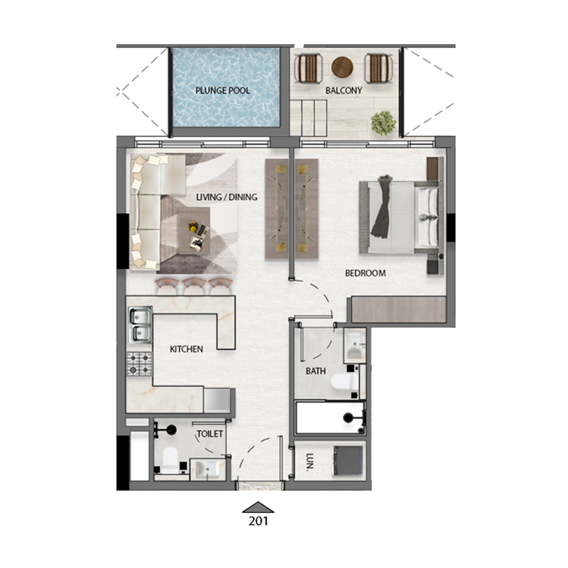 Apartments plan