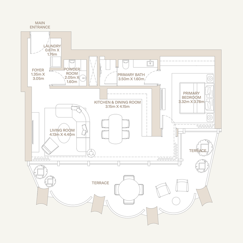 Apartments plan
