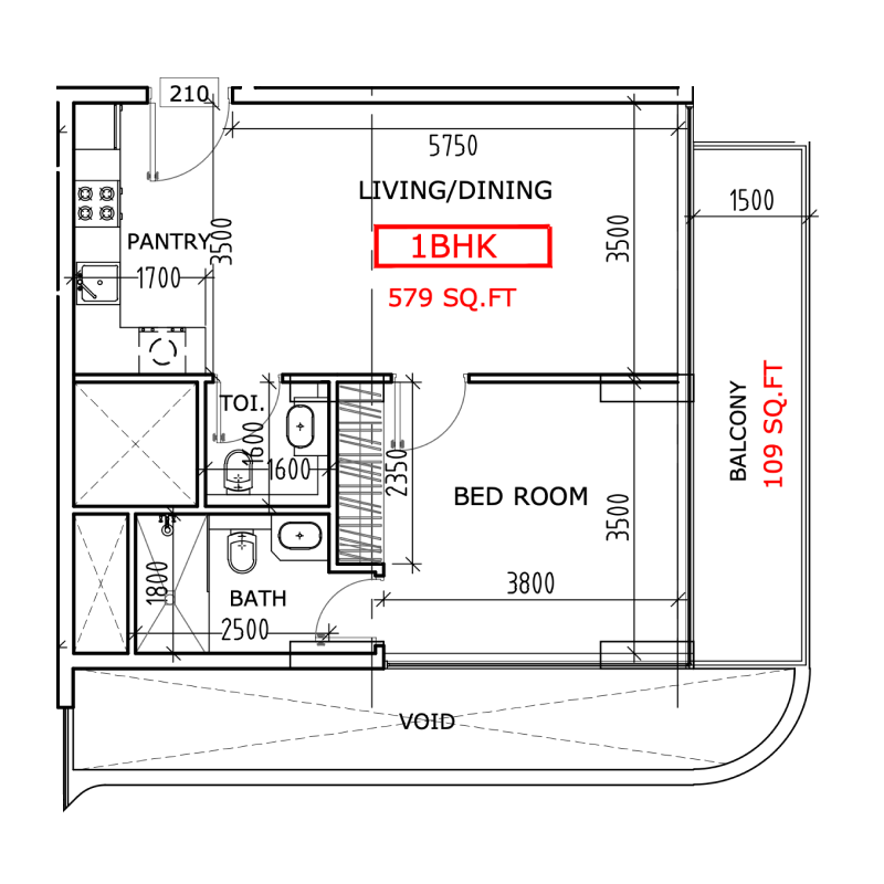 Apartments plan