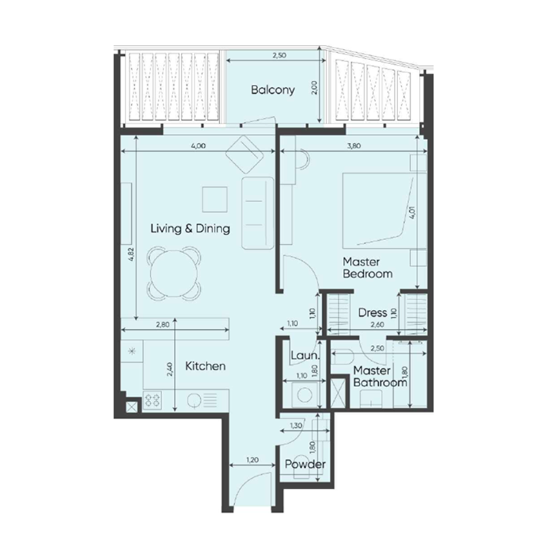 Apartments plan