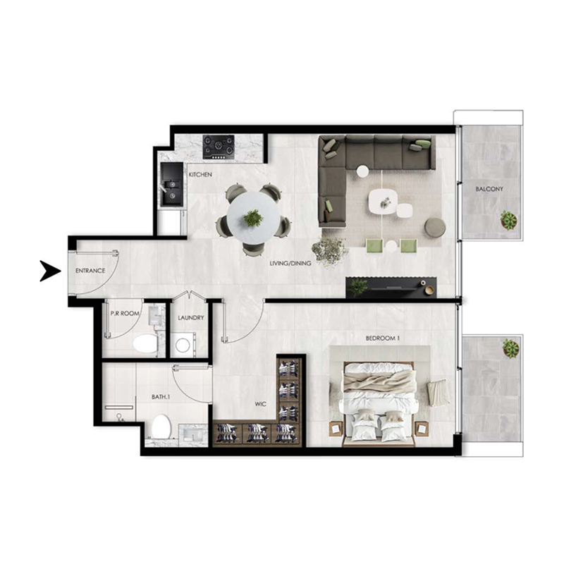 Apartments plan