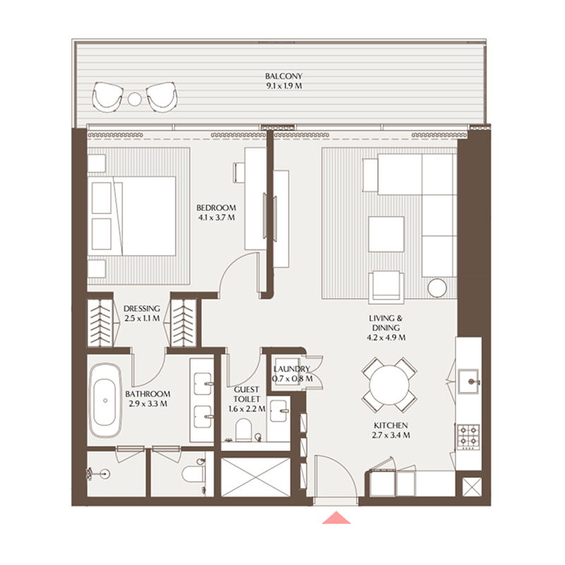 Apartments plan