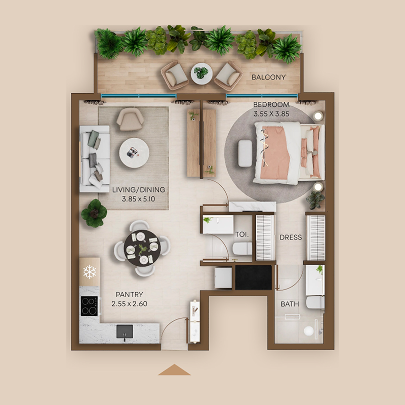Apartments plan