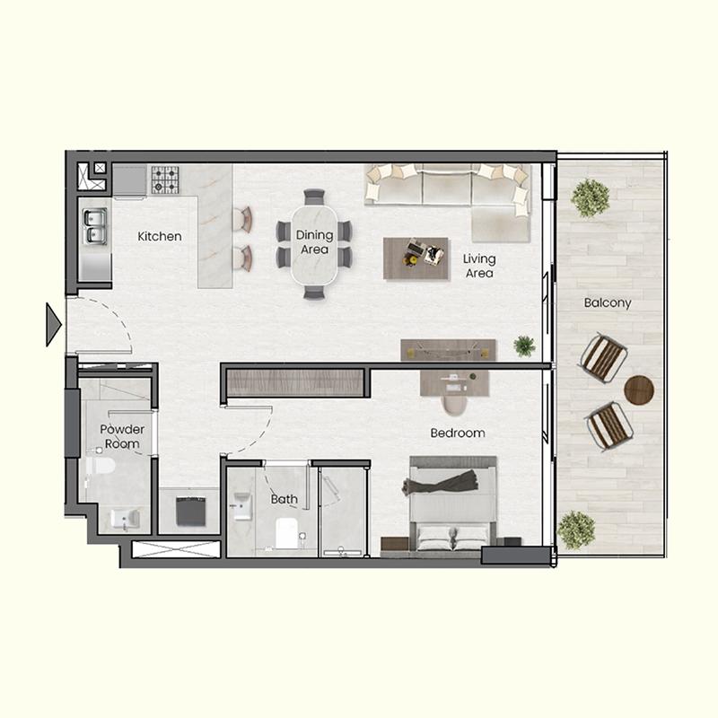 Apartments plan
