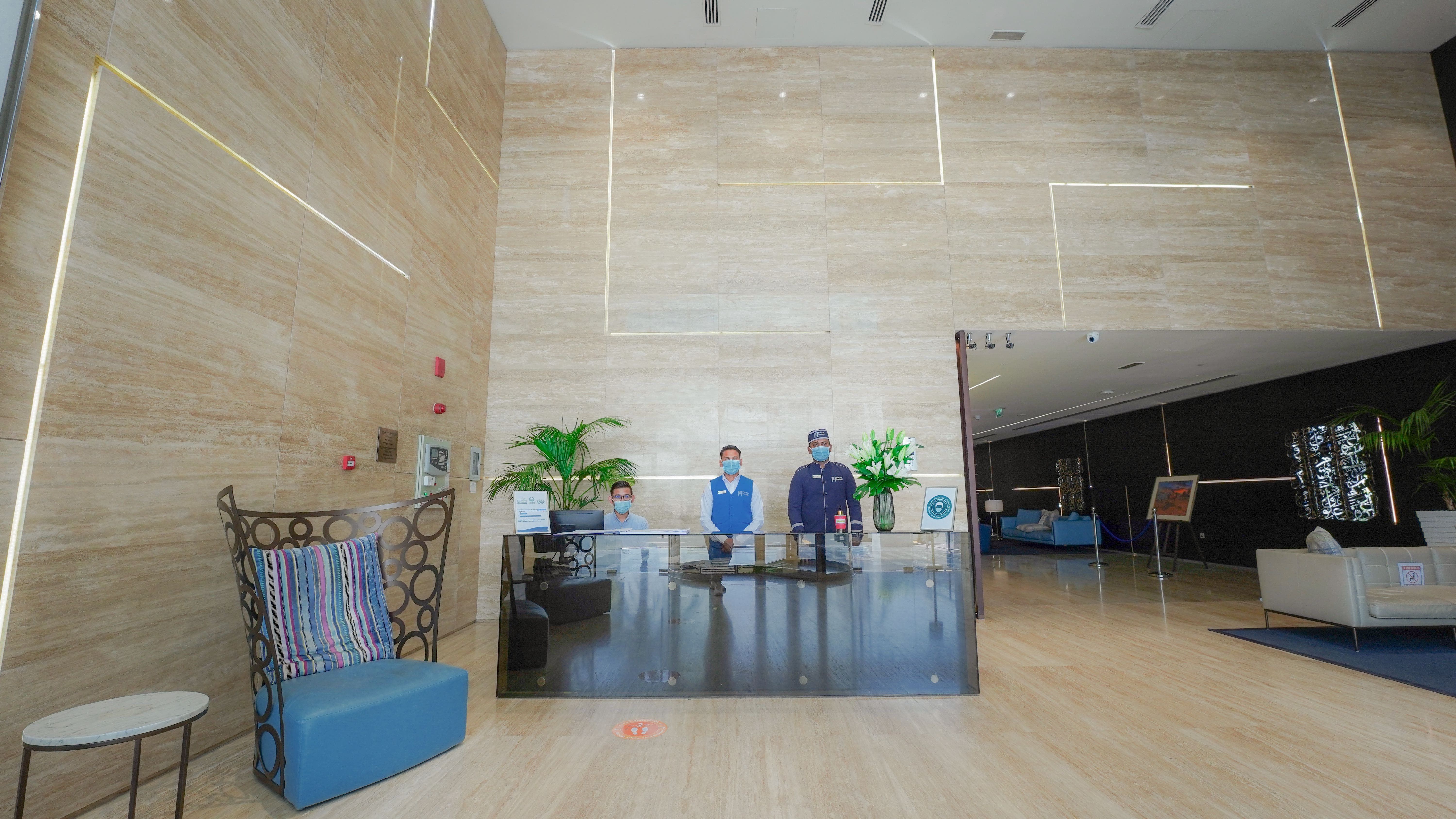 Marina Arcade Tower lobby 1