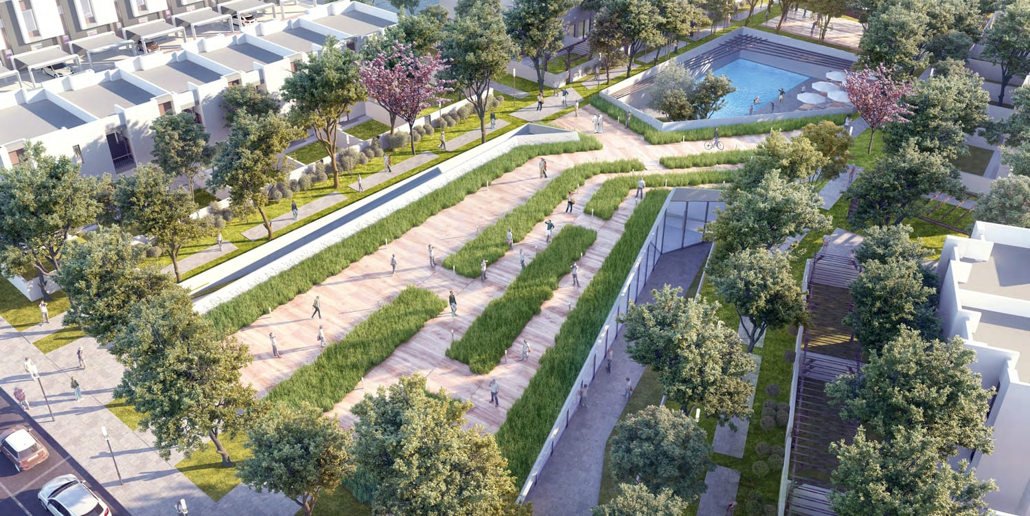 Courtyard and gardens amenity image