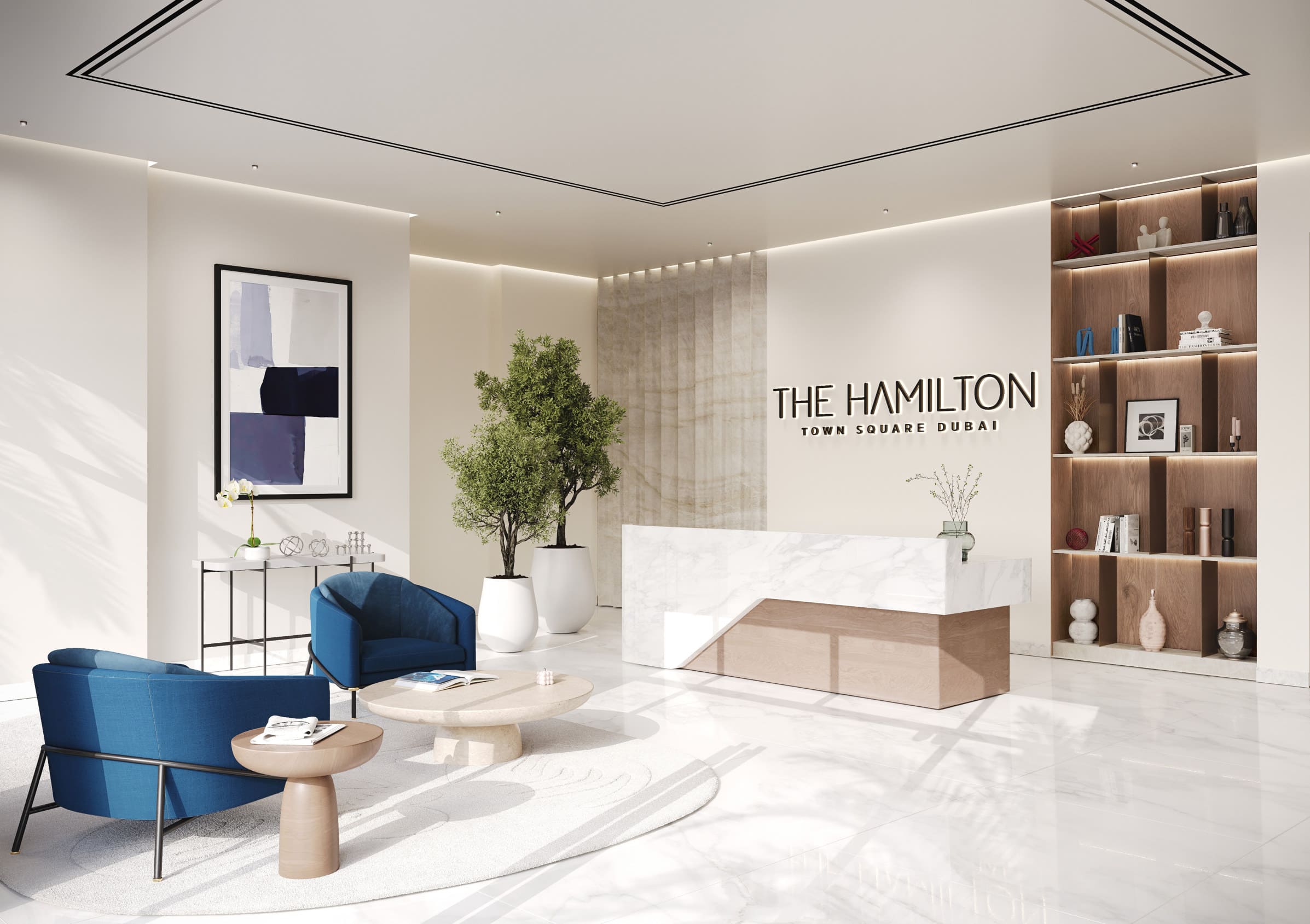 The Hamilton lobby 1