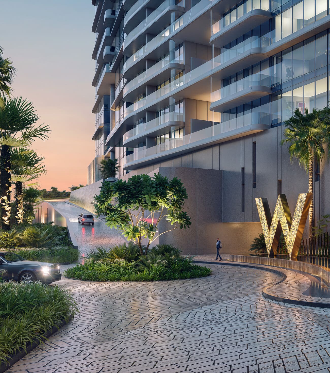 W Residences Al Marjan Island RAK architecture 3