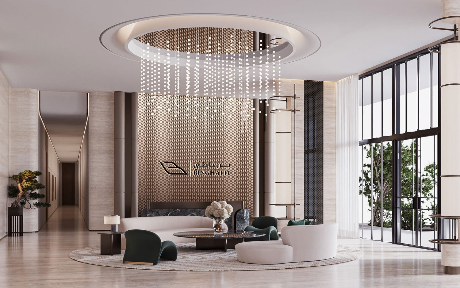 Aurora by Binghatti lobby 1