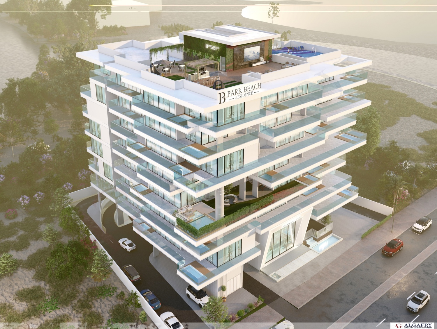 Park Beach Residence II architecture 2