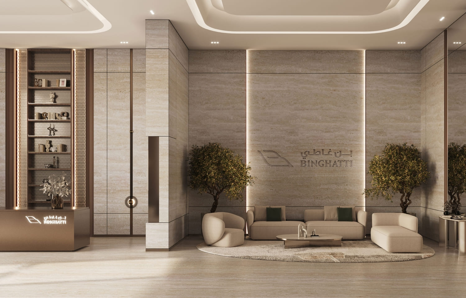 Binghatti Ivory lobby 1