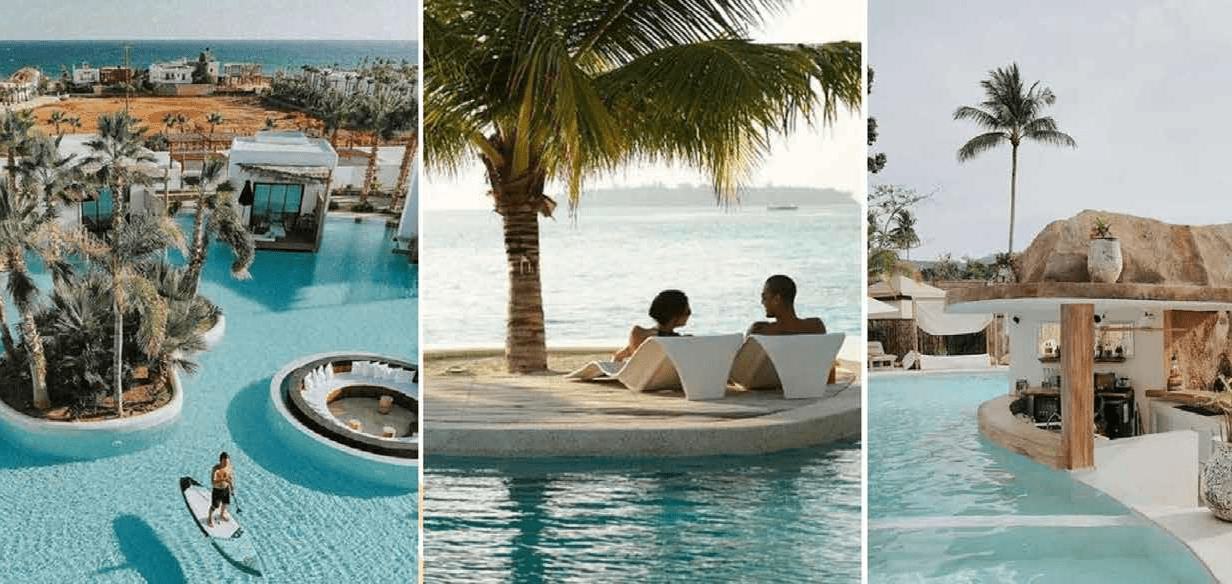 Pool Bar &floating Pods amenity image