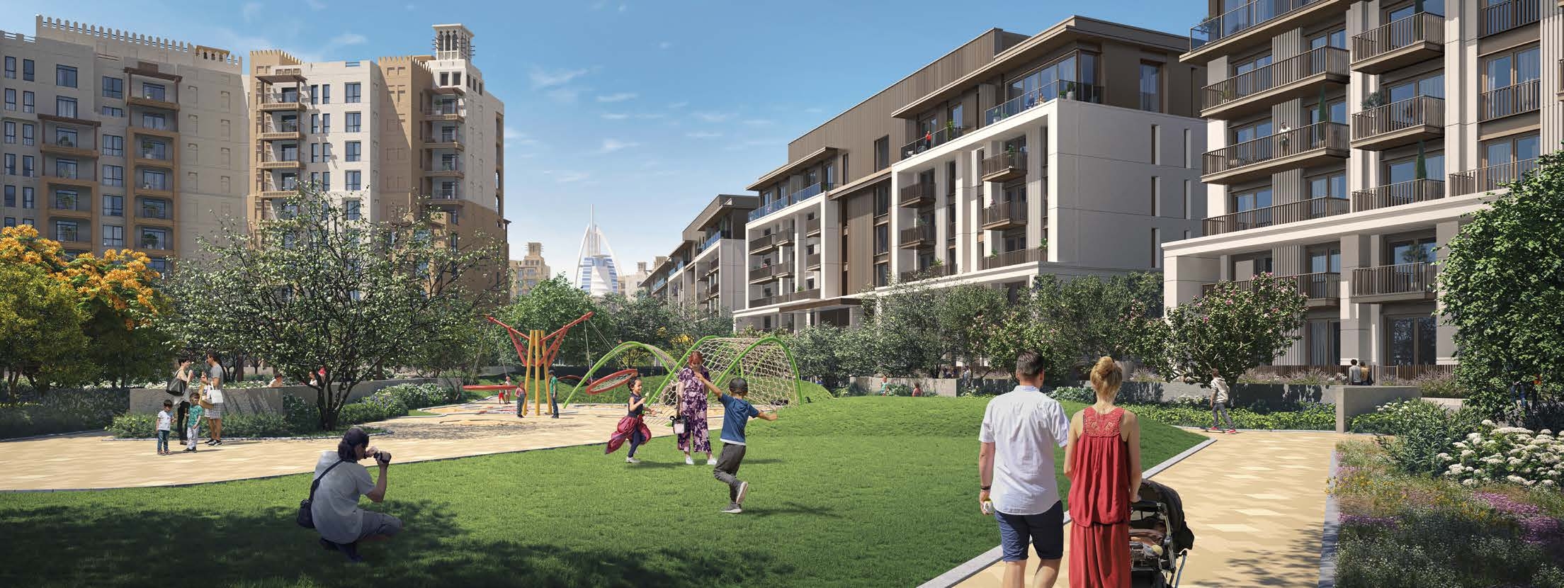 SPACIOUS GREEN LANDSCAPES AND PLAY AREAS FOR FAMILIES amenity image