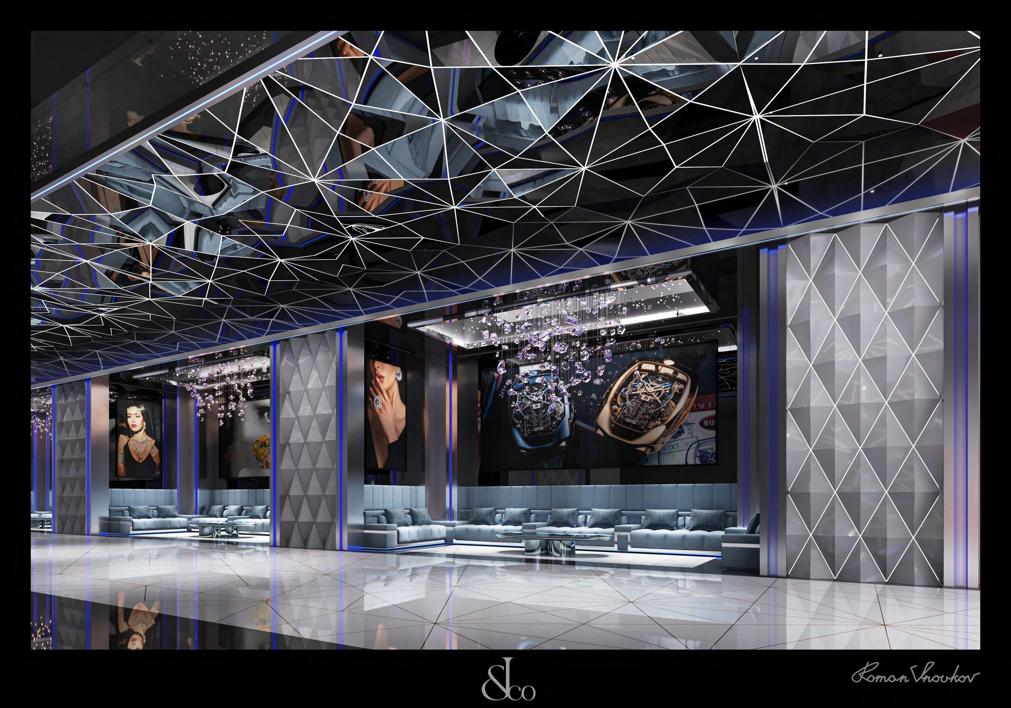 Burj Binghatti Jacob and Co Residences lobby 3