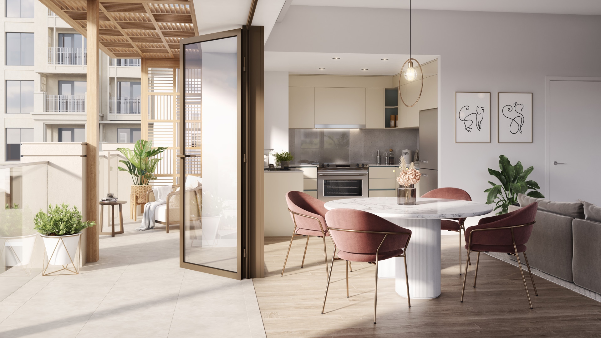 Creek Beach Orchid interior 3