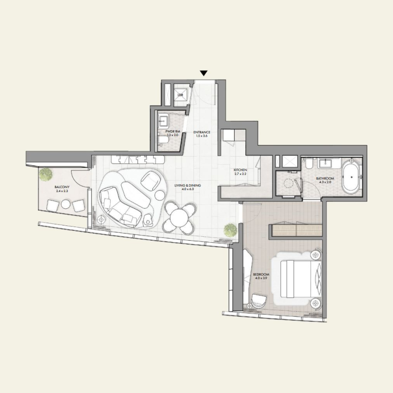 Apartments plan