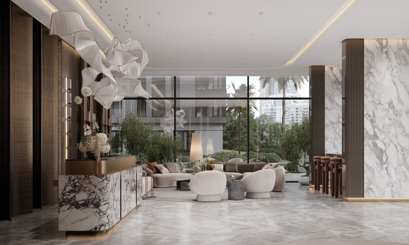 One Park Square lobby 2