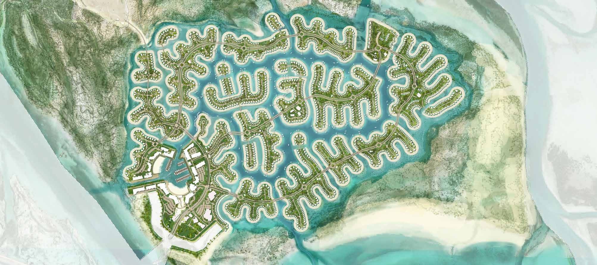 Ramhan Island Villas master plan 1