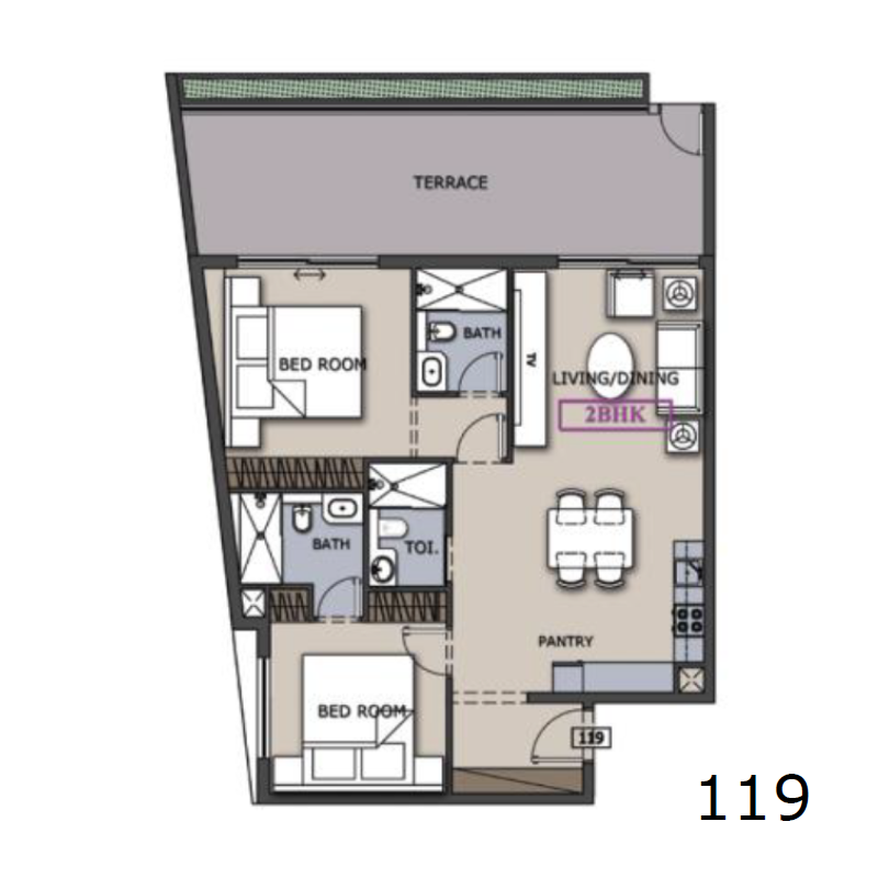 Apartments plan