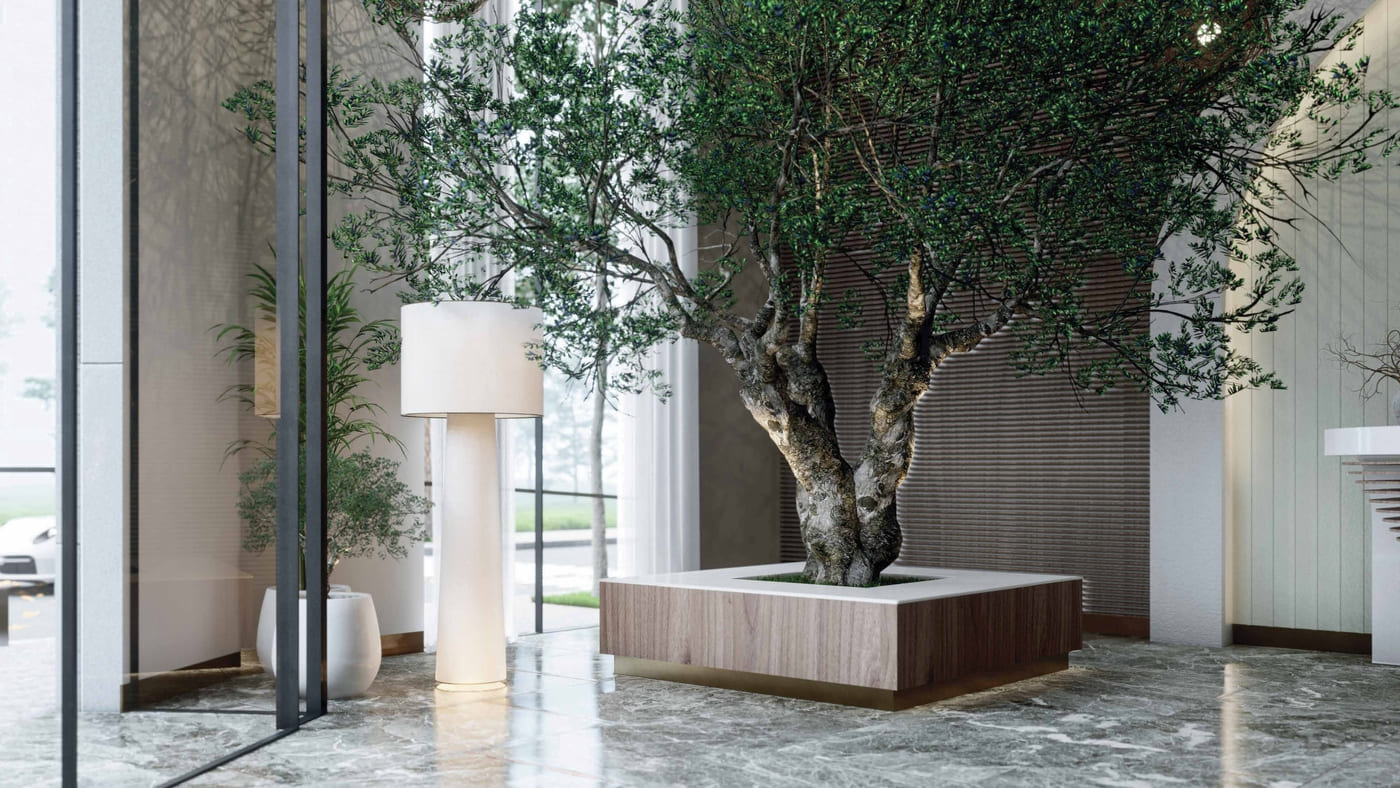 Milestone Residences lobby 3