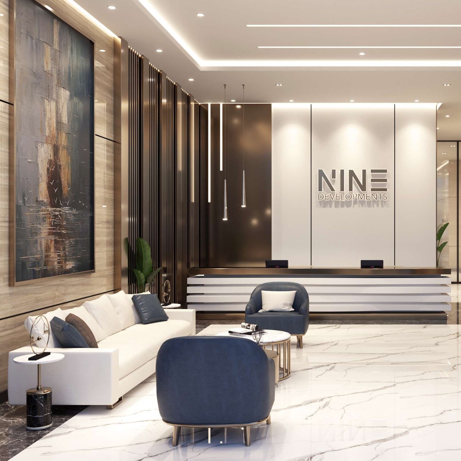 One by Nine lobby 1