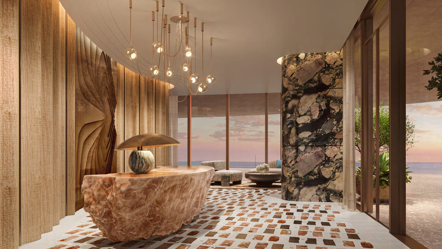 Jumeirah Asora Bay lobby 1