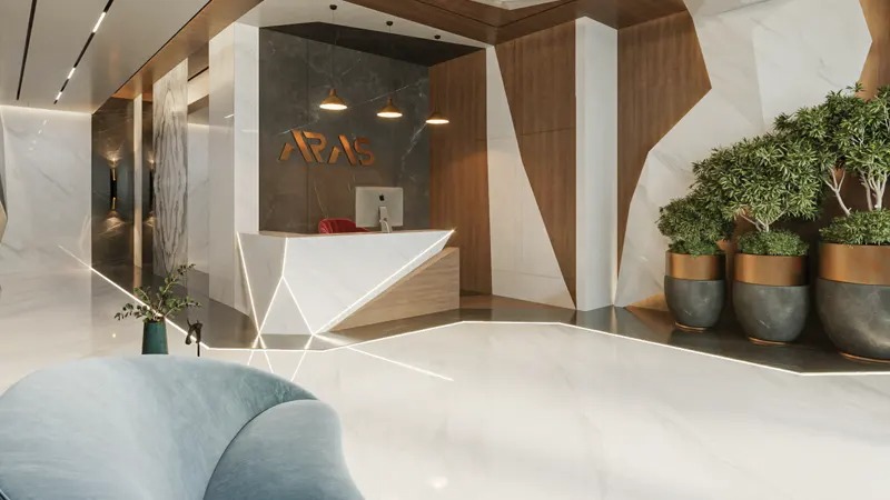 Aras Heights lobby 1