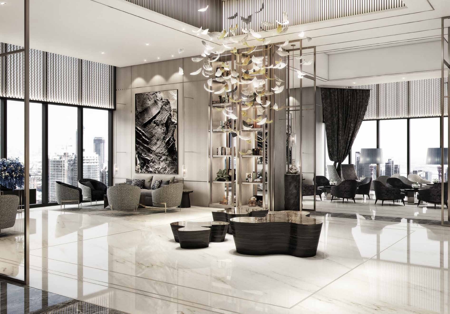 Sky Hotel Lobby amenity image